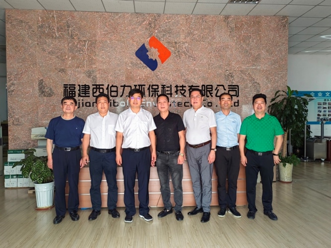 Les dirigeants du comté de Shangqiu Minquan ont visité Siboly pour des recherches et des conseils
